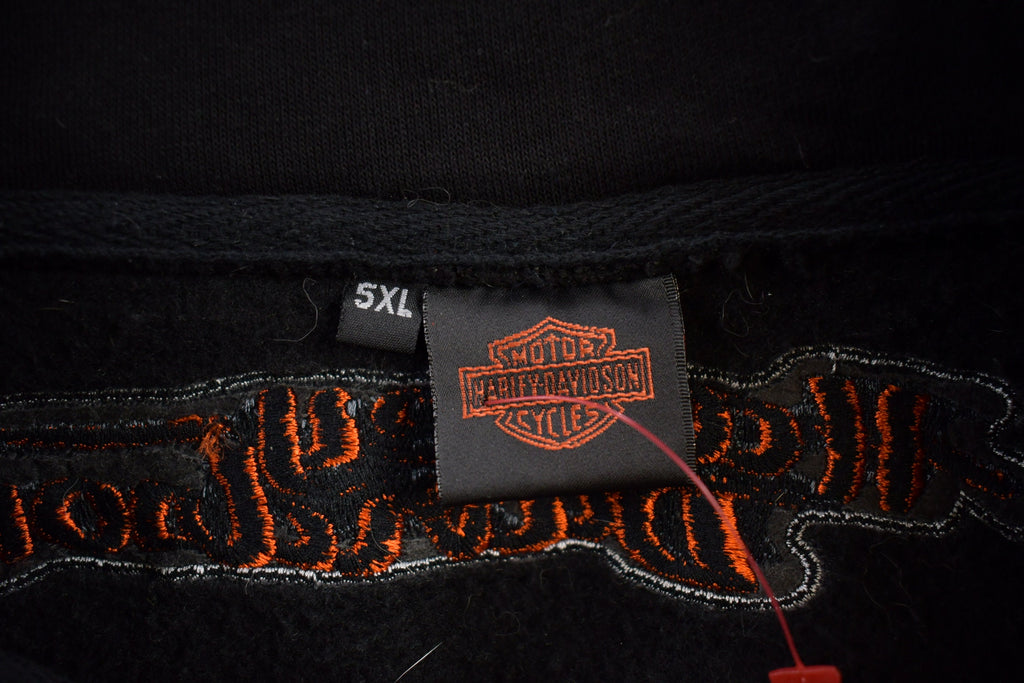Vintage 1990s Harley Davidson Zip Up Sweater