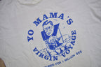 Vintage 1980s Yo Mama's Virgin Voyage Graphic T Shirt