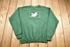 Vintage 1990s Peace On Earth White Dove Graphic