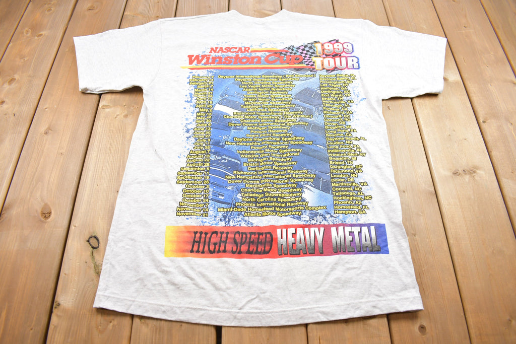 Vintage 1999 Nascar Winston Cup Graphic T Shirt
