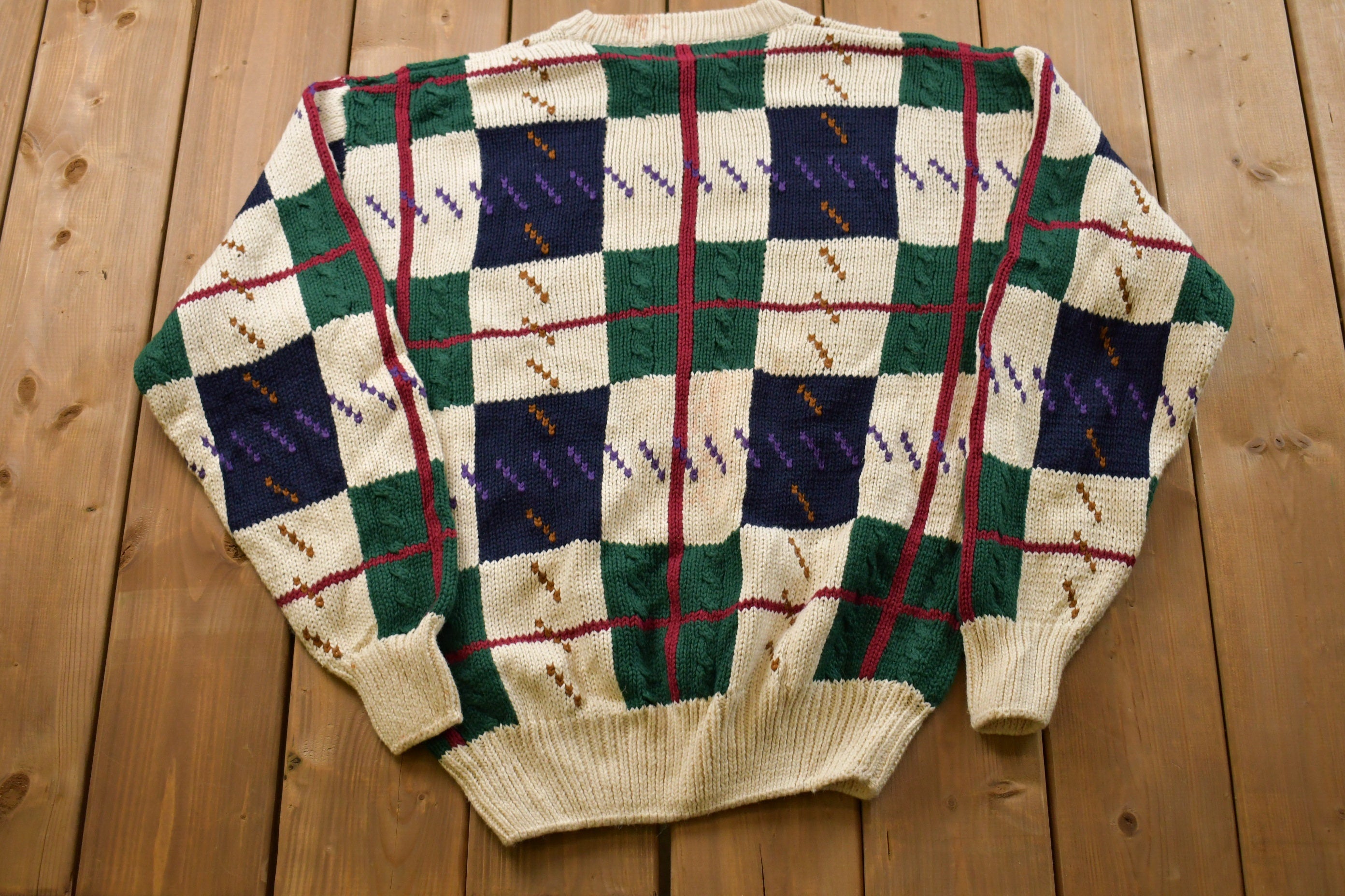 Vintage 1990s Van Heusen Knitted Sweater