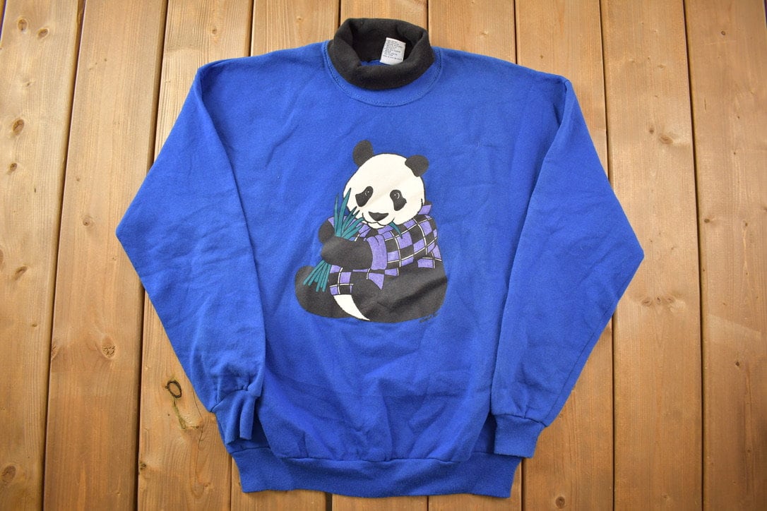Vintage 1990s Gopher Sport Panda Turtleneck
