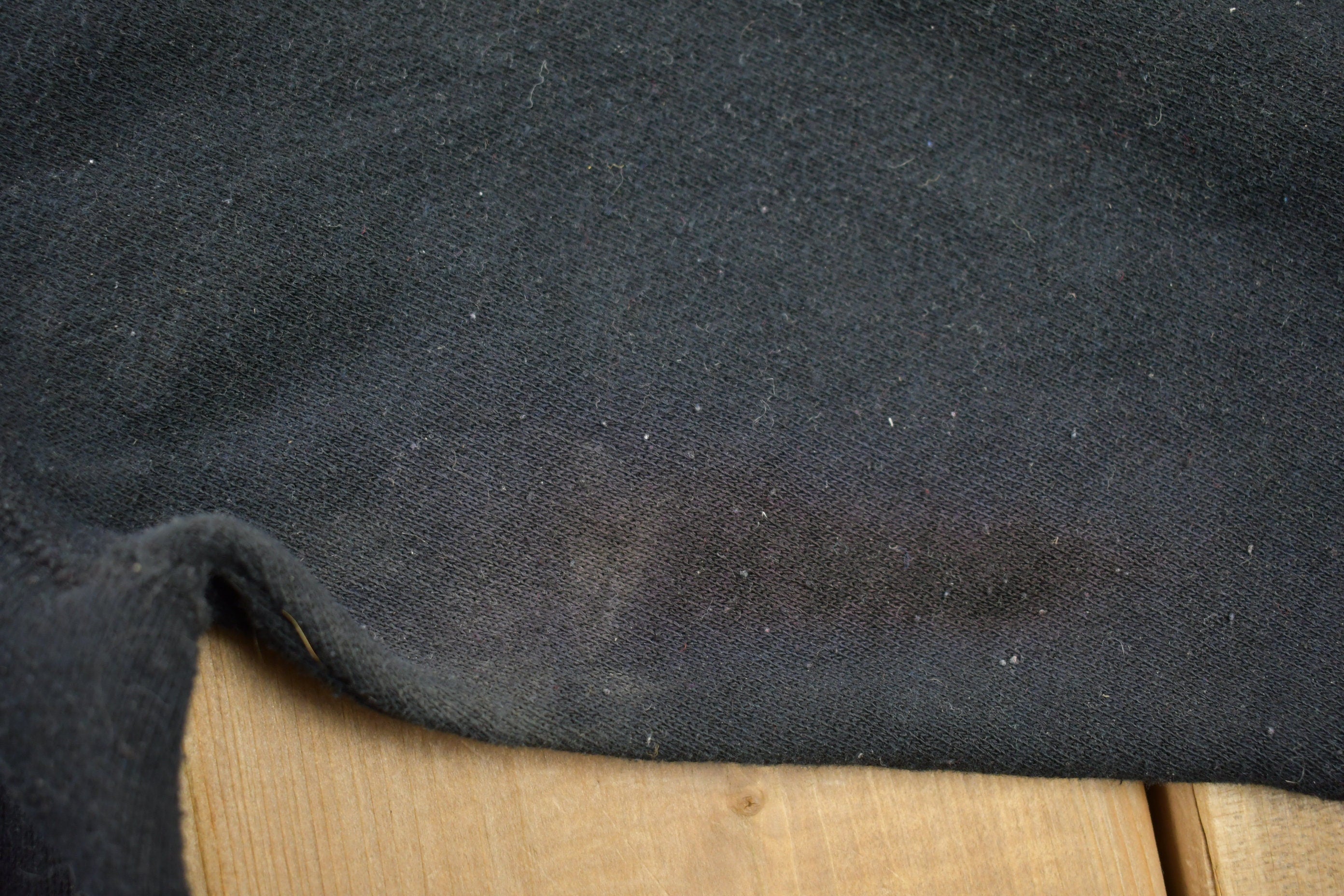 Vintage 1990s Black Blank Lee Crewneck Sweatshirt