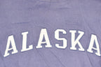 Vintage 1990s Fahrenheit Alaska Embroidered Crewneck Sweatshirt Mens L  90's Destination Sweater