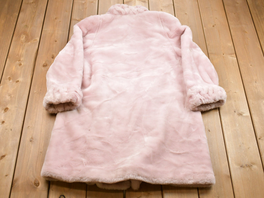 Vintage 1990s Melanie Lyne Faux Fur Coat