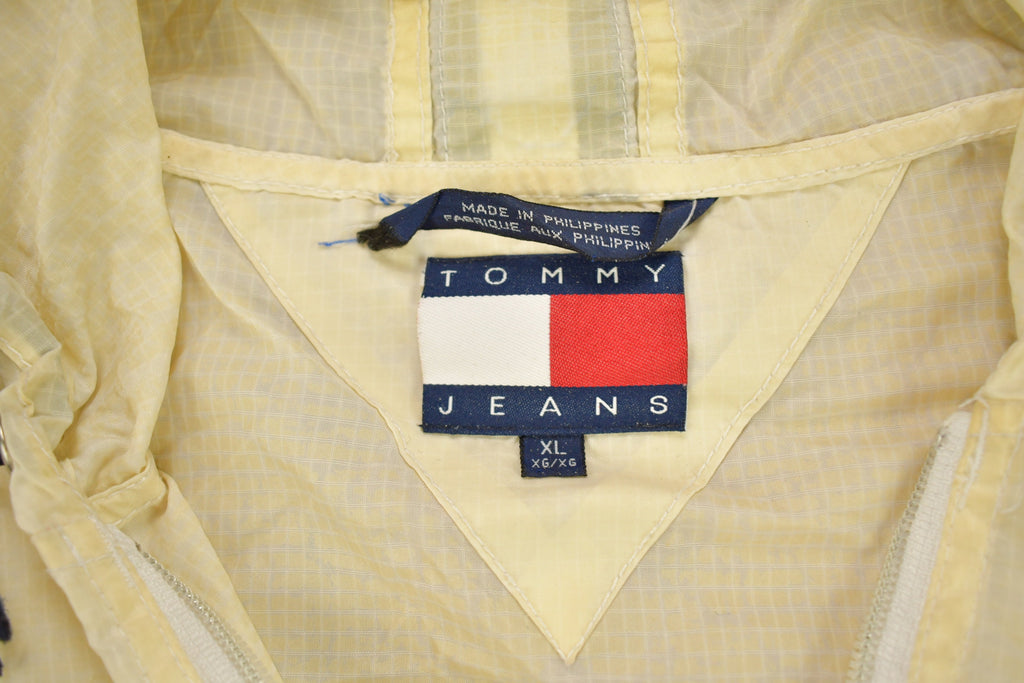 Vintage 1990s Tommy Jeans Big Flag Windbreaker Jacket