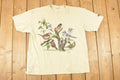 Vintage Y2K Wild Cotton Bird Family Tree Souvenir Travel T-Shirt Women's L