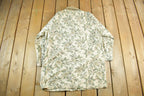 Vintage 90s Eddie Bauer Floral Barn Chore Coat - Women's Medium