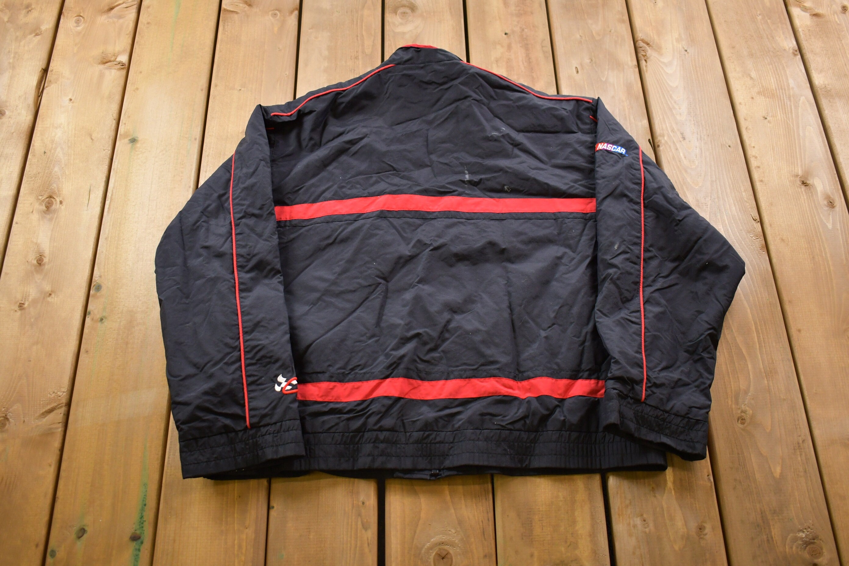 Vintage 1990s Chase Authentics Dale Earnhardt Full Zip Jacket