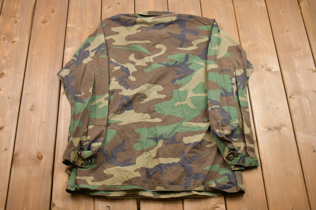 Vintage Military Button Up Jacket