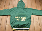 Vintage 1980s Marching Falcons Champion Quarter Zip Windbreaker