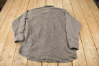 Vintage 1980s Panhandle Slim Western Style Striped Button Up Shirt