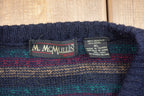 Vintage M. McMullin Knitted Sweater Vest