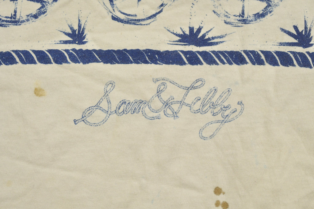 Vintage 1990s Sam & Sally Western Horse Themed Souvenir T Shirt