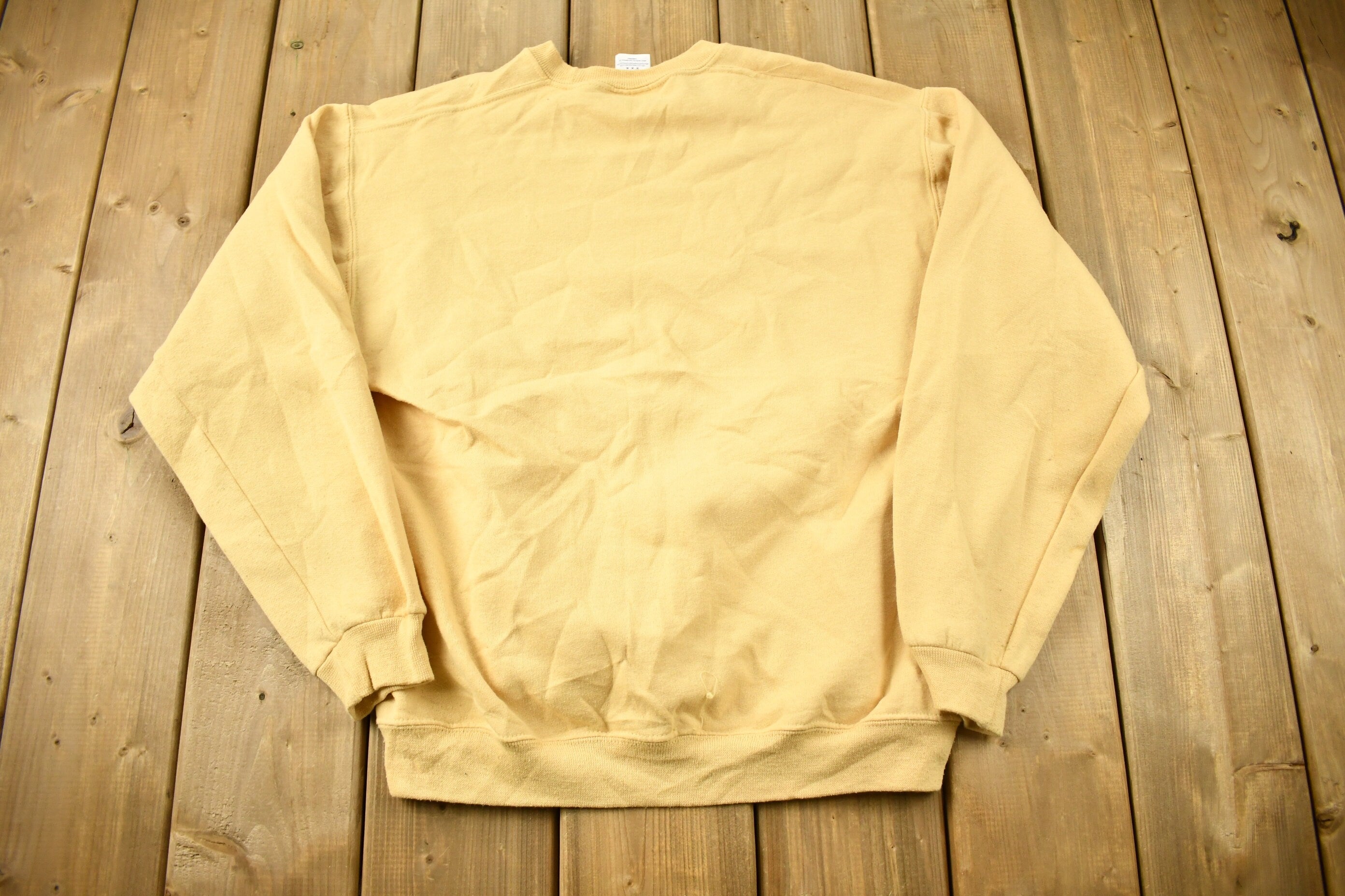 Vintage 1990s Give Thanks Thanksgiving Crewneck Sweatshirt
