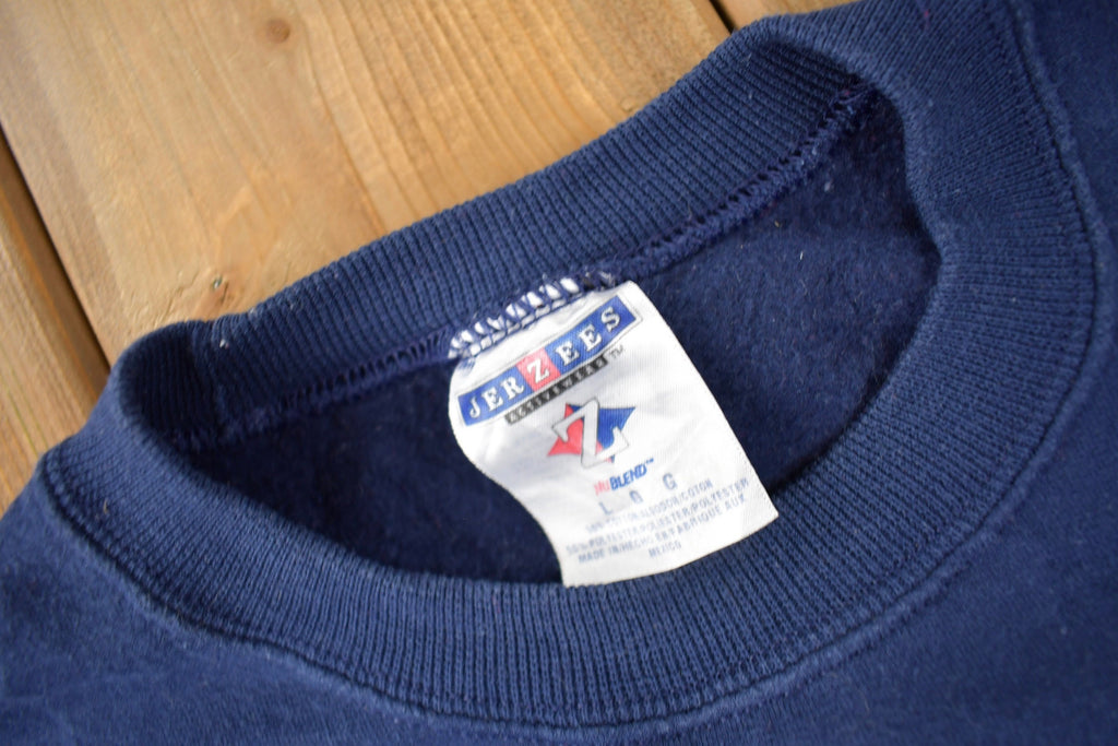 Vintage 1990s MC Crusaders Embroidered Crewneck Sweatshirt Size Large