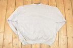 Vintage 1990s Bernie's Glen Embroidered Squirrels Double Collar Crewneck Sweatshirt Mens XL