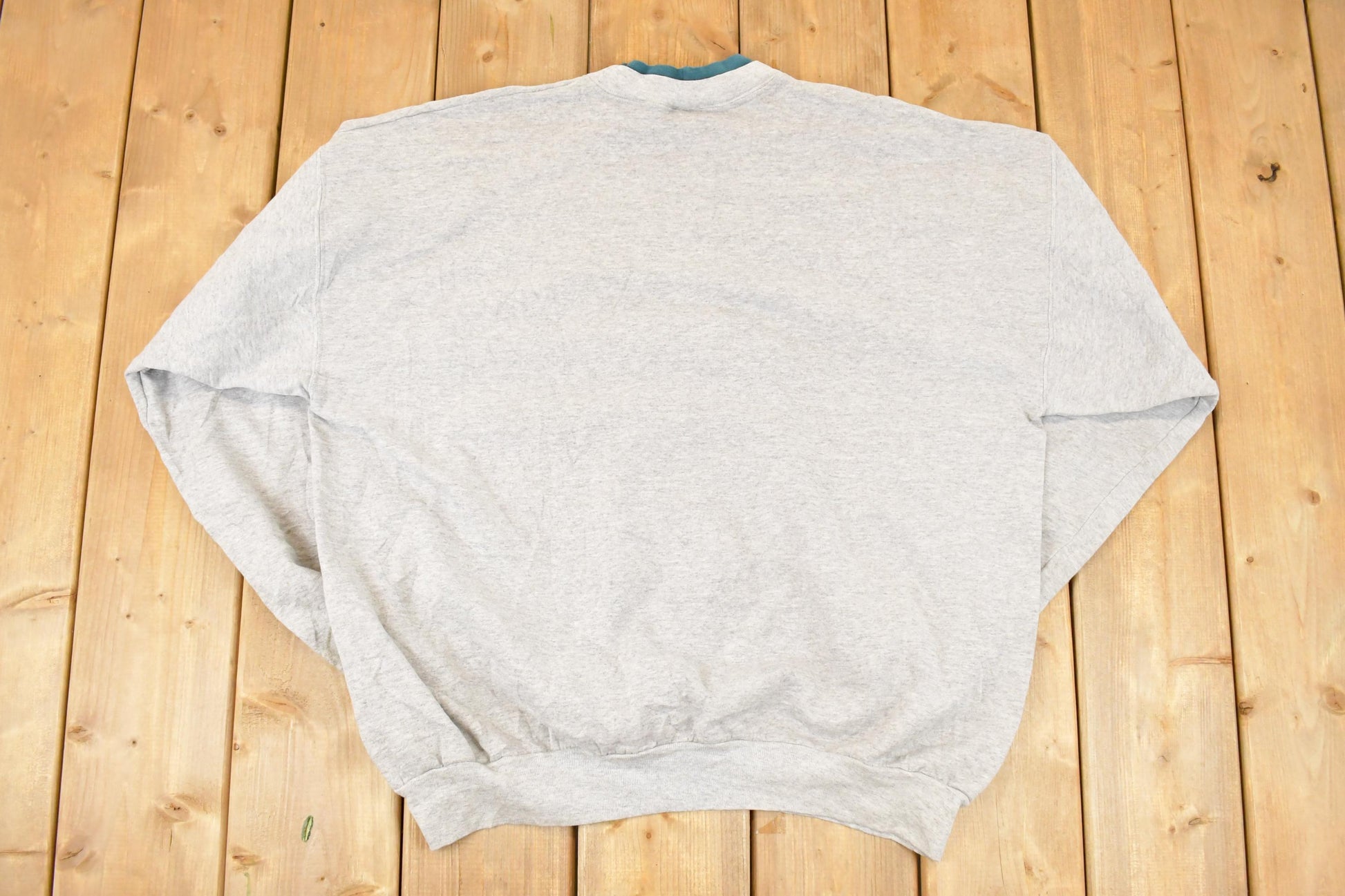 Vintage 1990s Bernie's Glen Embroidered Squirrels Double Collar Crewneck Sweatshirt Mens XL