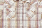Vintage 1990s Western Plaid Button Up Shirt