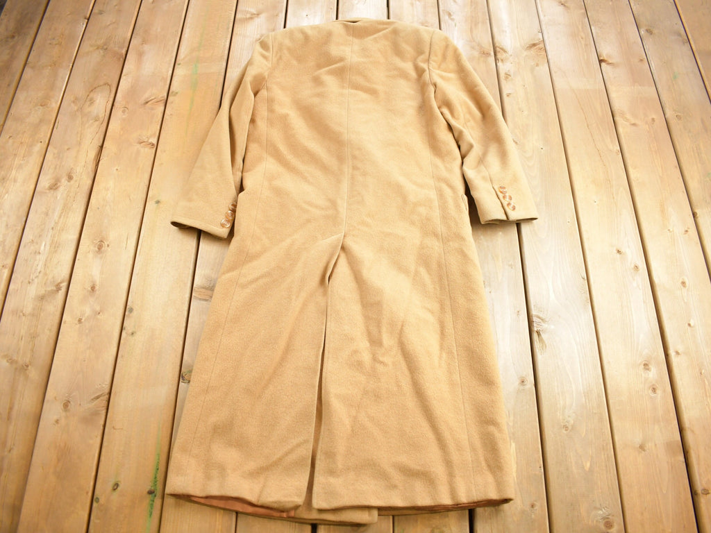 Vintage 1980s Marvin Richards Full Length Wool Jacket