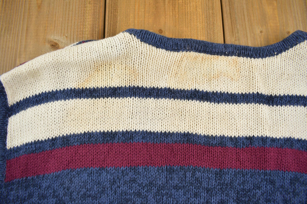 Vintage Y2K Knit Cardigan Vest