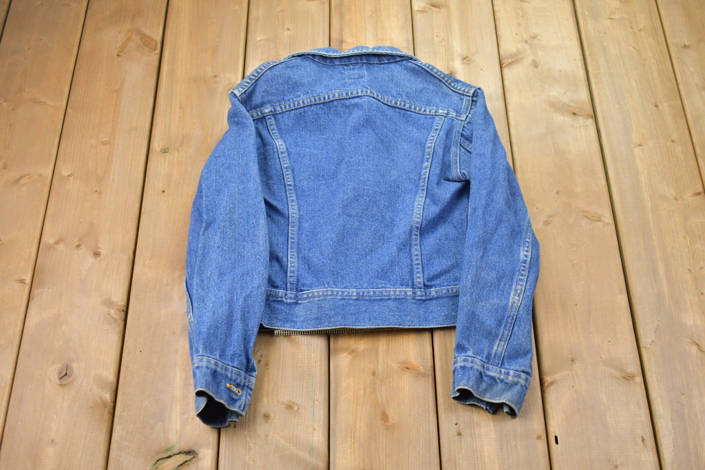 Vintage 1980s Kids Lee Denim Jean Jacket
