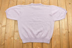 Vintage 1990s Sears Tradition Knitted Short Sleeve Crewneck Sweater