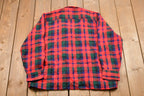 Vintage 1990s Alvin Josef Plaid Lined Button Up Shirt