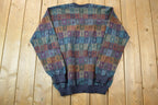 Vintage 1990s Tricots St Raphael Knit Crewneck Sweater