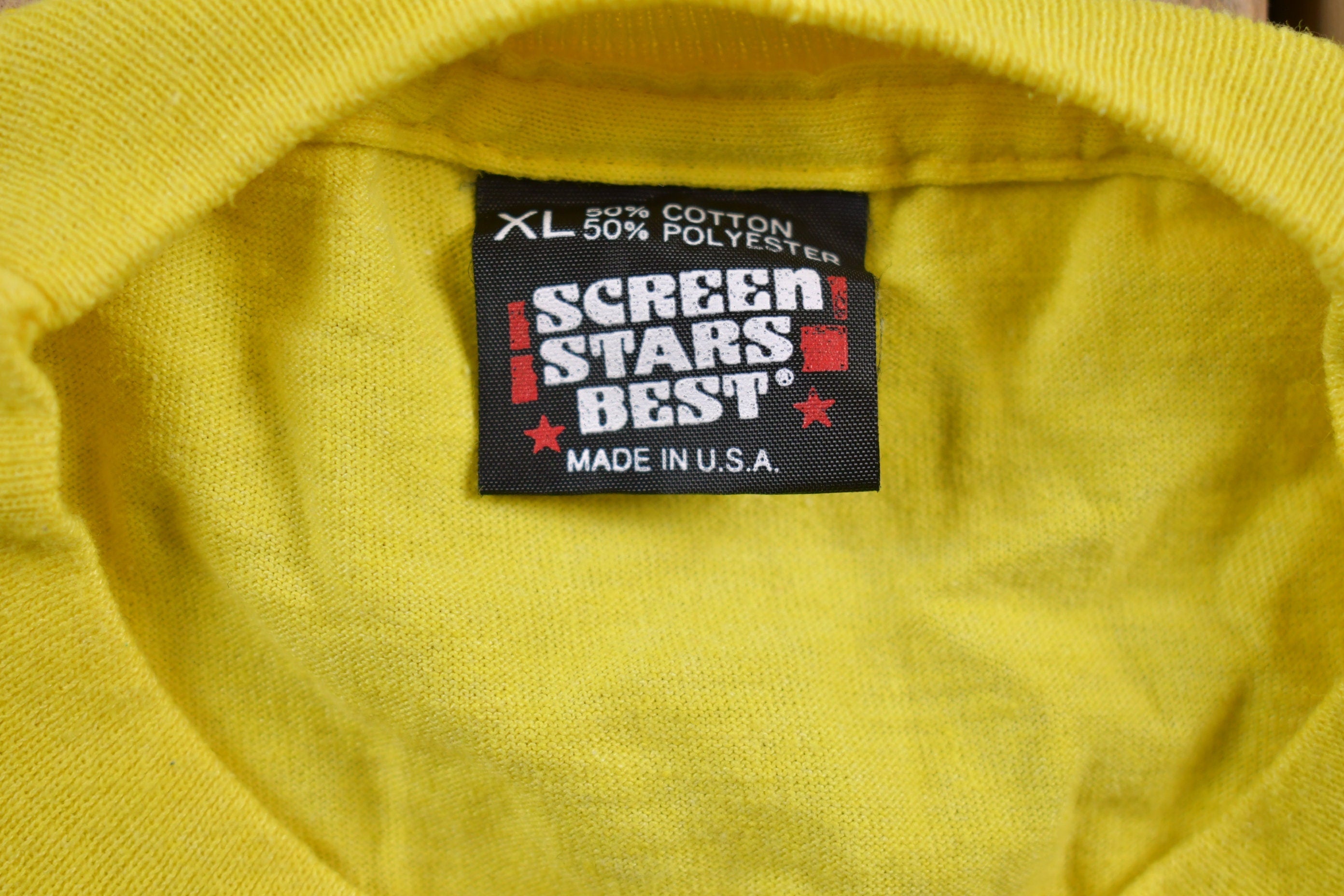Vintage 1990s Screen Stars Atlanta Souvenir T Shirt Streetwear Made In USA
