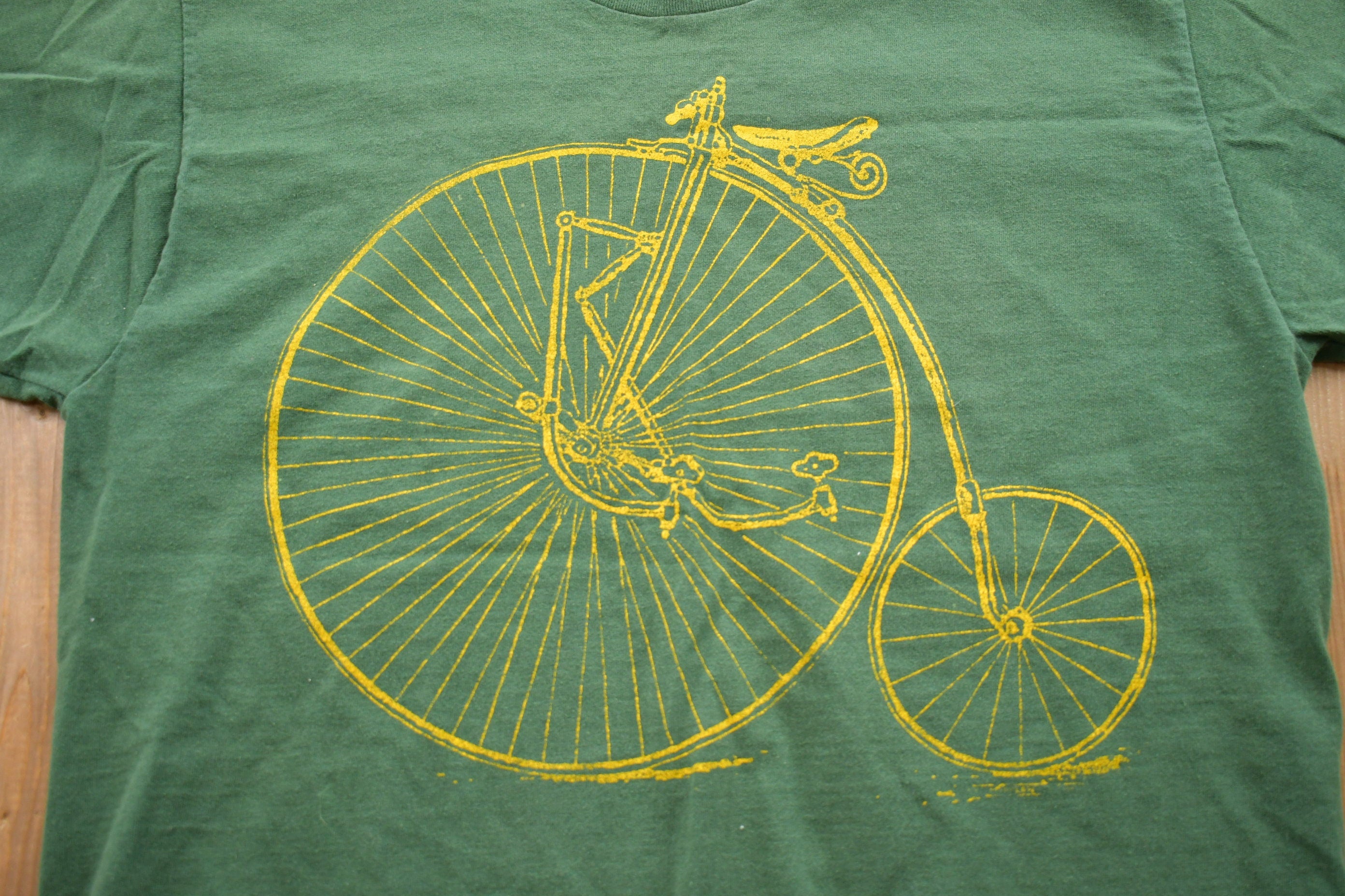 Vintage 1990s Bicycle Graphic T-Shirt