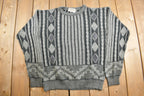Vintage 1990s Limited Editions by Expressions Knit Crewneck Sweate
