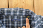 Vintage 1990s Club Room Plaid Flannel Shirt Men's 2XL