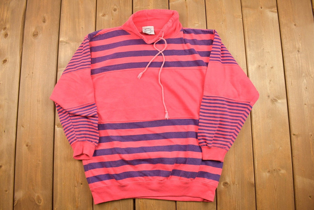 Vintage 1990s Ricki and Co Striped Crewneck Sweatshirt
