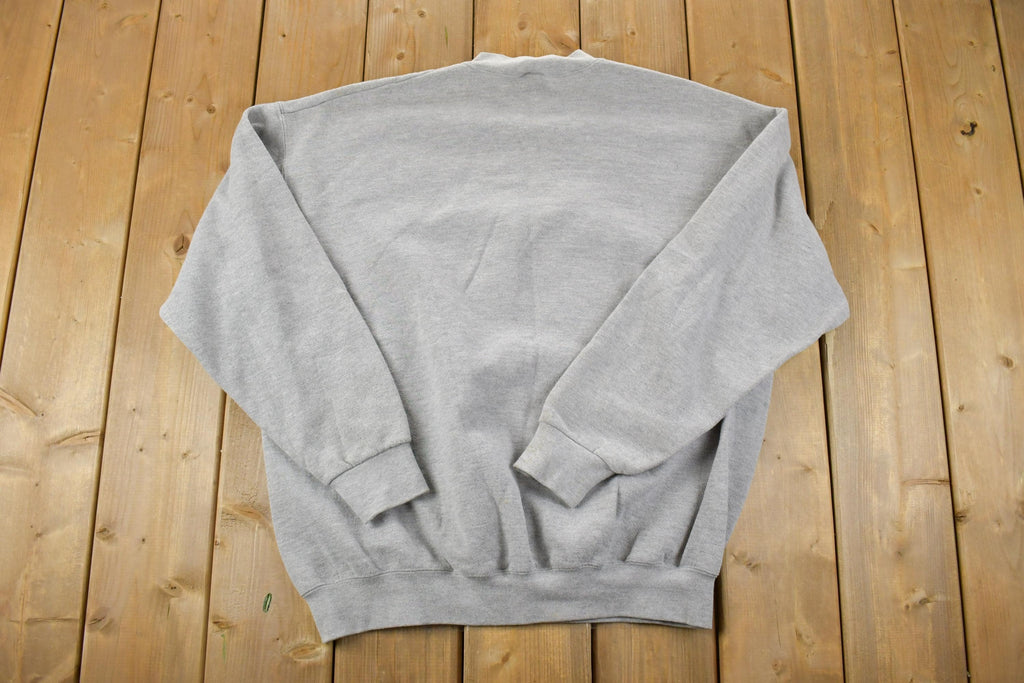 Vintage 1990s Eeyore The Disney Store Under The Weather Crewneck  Vintage Sweatshirt  Vintage Disney  Mickey  Embroidered  Made In USA