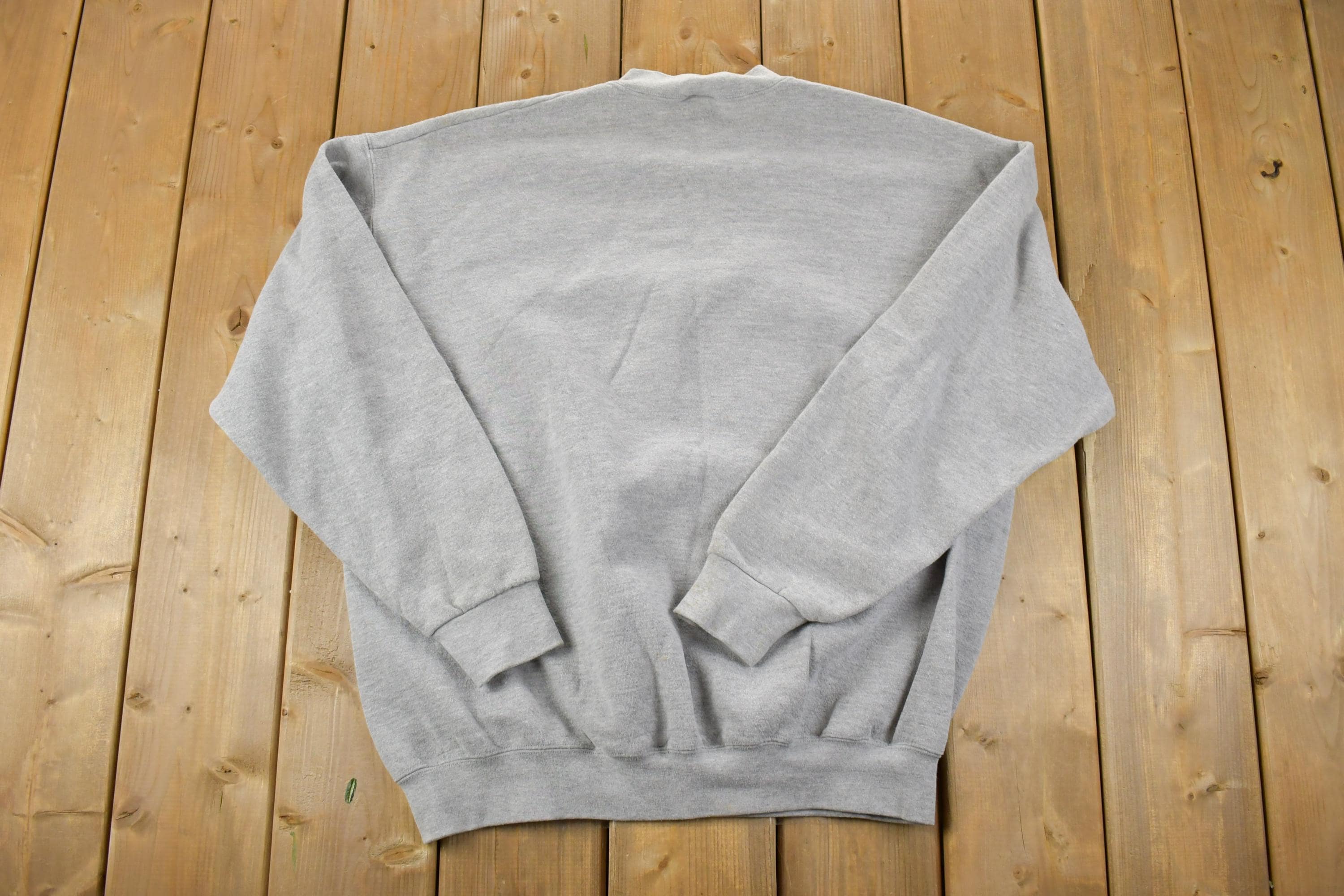 Vintage 1990s Eeyore The Disney Store Under The Weather Crewneck  Vintage Sweatshirt  Vintage Disney  Mickey  Embroidered  Made In USA