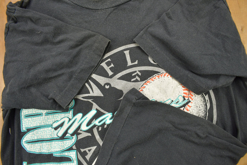Vintage 1990s Florida Marlins MLB Graphic T-Shirt