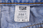 Vintage 1990s Levi's 550 Red Tab Jeans Size 30 x 32