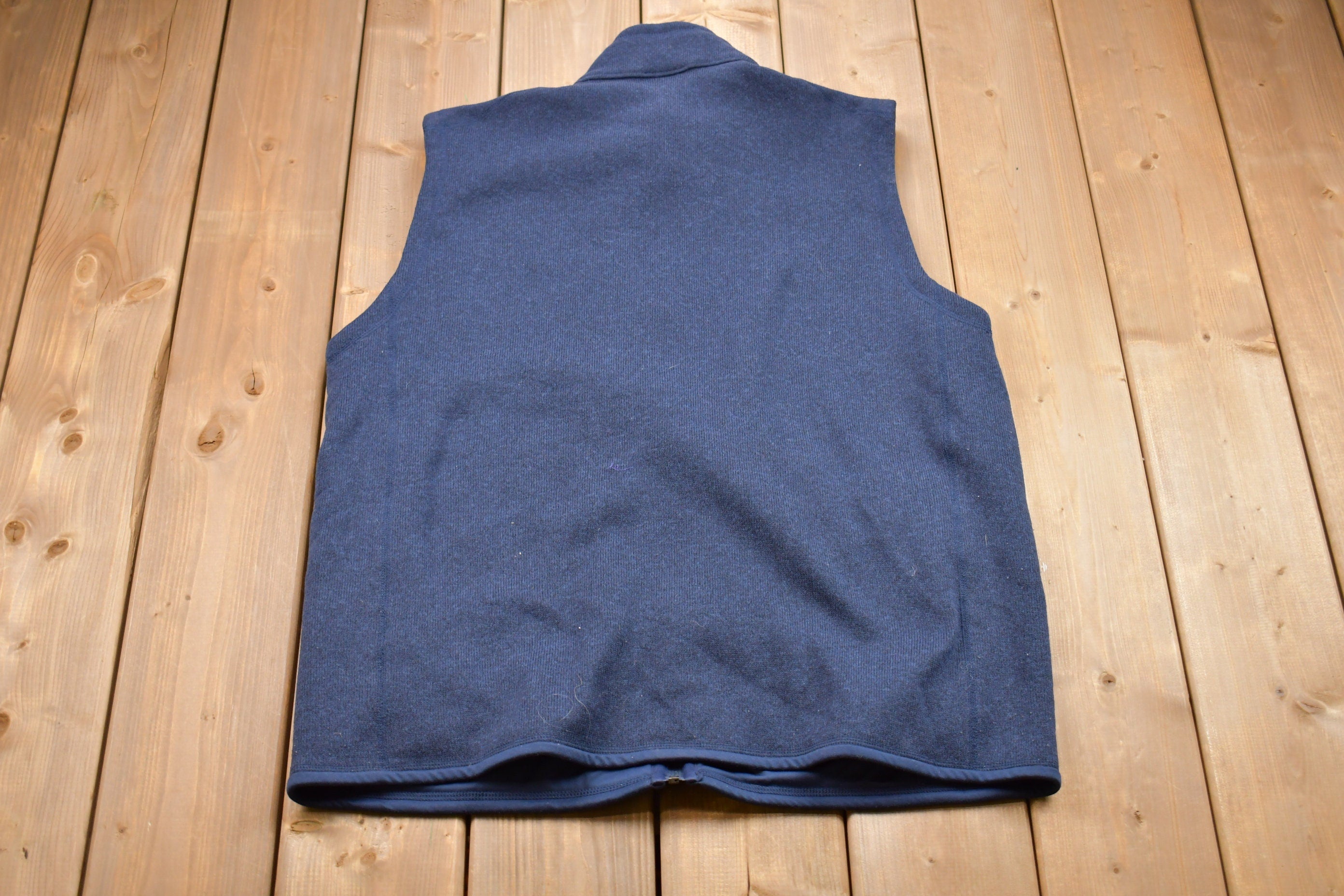 Vintage 1990s Patagonia Full Zip Fleece Sweater Vest