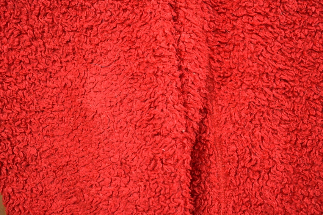 Vintage 1990s Mountain Hard Wear Fleece Sweater / Outdoorsman / 90s Sweater / Streetwear / Hiking / Fleece Zip up / 90s Fleece / Red Fleece