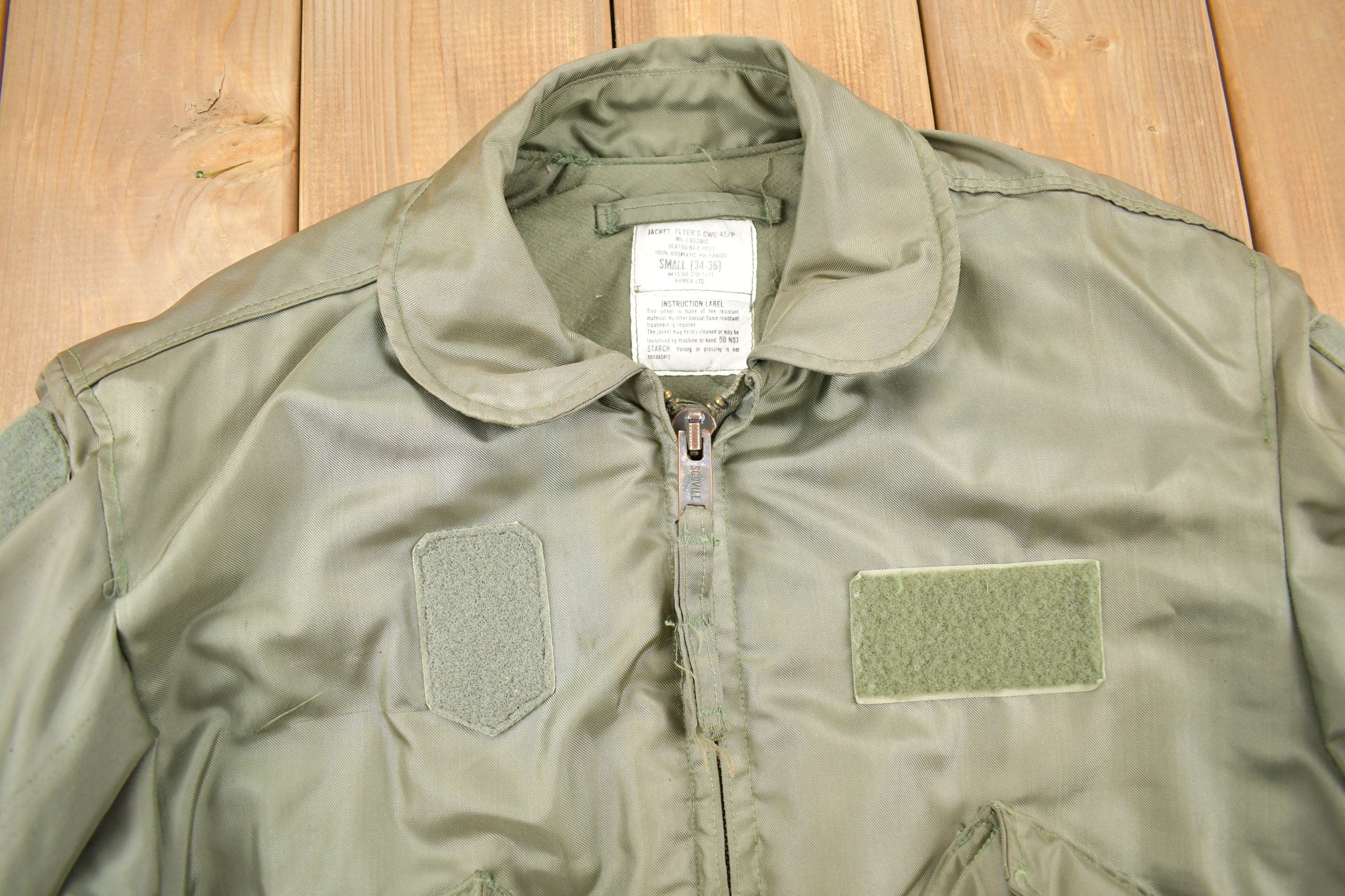 Vintage 1984 Army Flyers Jacket