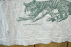Vintage 1990s Cat Distressed T-Shirt