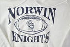Vintage 1990s Norwin Knights Football University Collegiate Hoodie