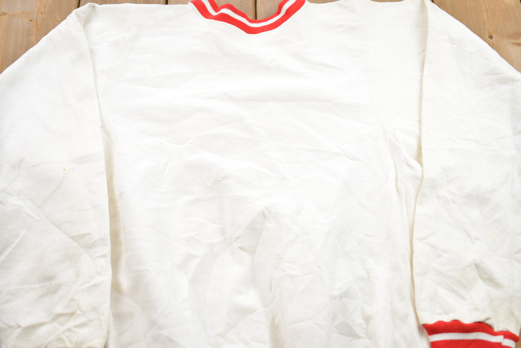 Vintage 1990s Norwalk Raceway Park Graphic Crewneck Sweatshirt Made In The USA