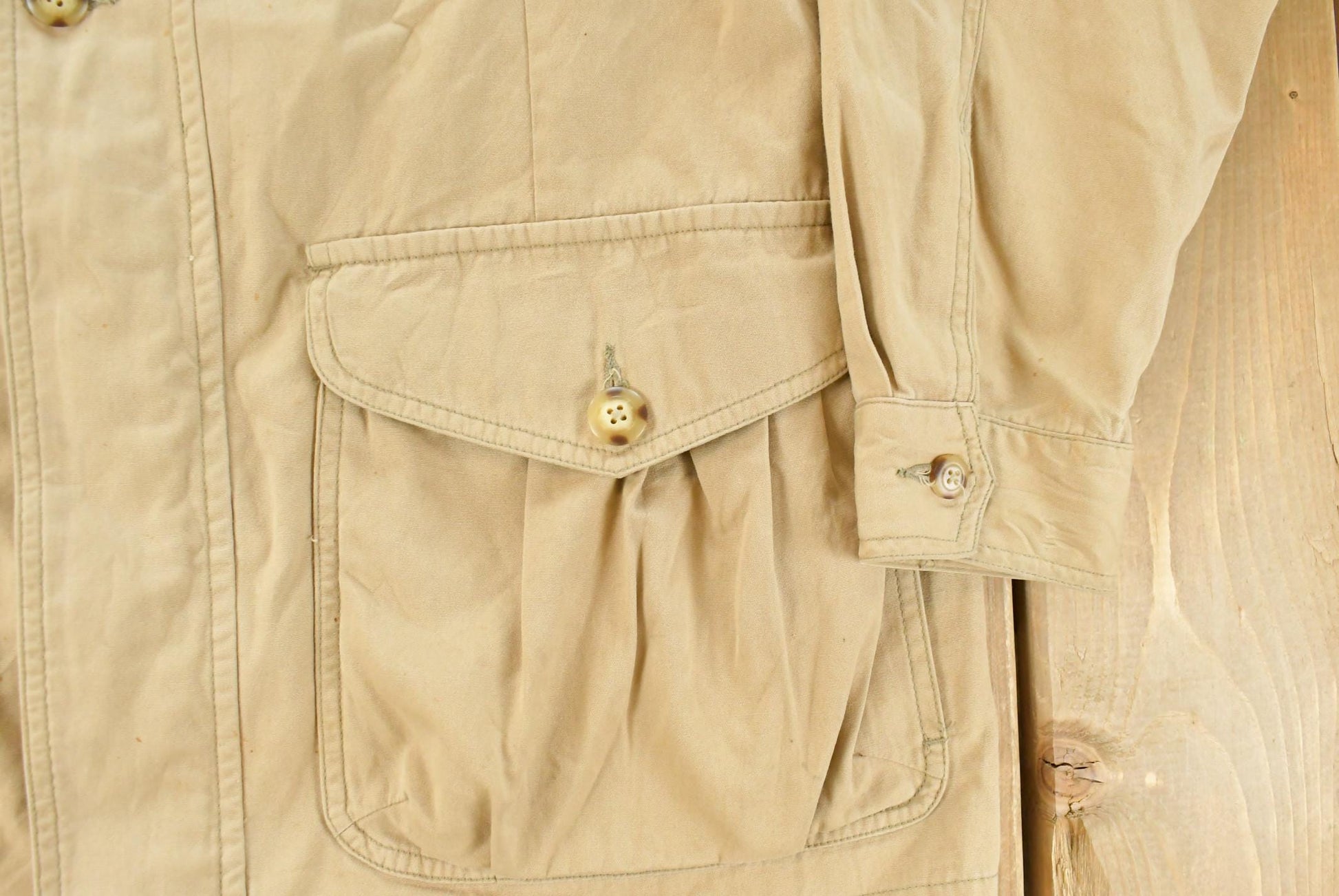 Vintage 1990s American Sportswear Chore Field Jacket Men's Medium / Streetwear / Light Jacket / Barn Coat / 90s Jacket