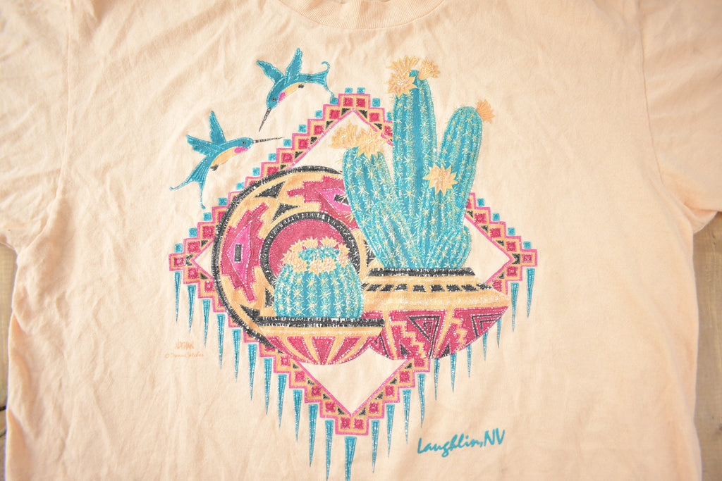 Vintage 1990s Laughlin Nevada Souvenir Travel T Shirt Made In USA