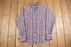 Vintage 1990s Wrangler Western Shirt Button Up