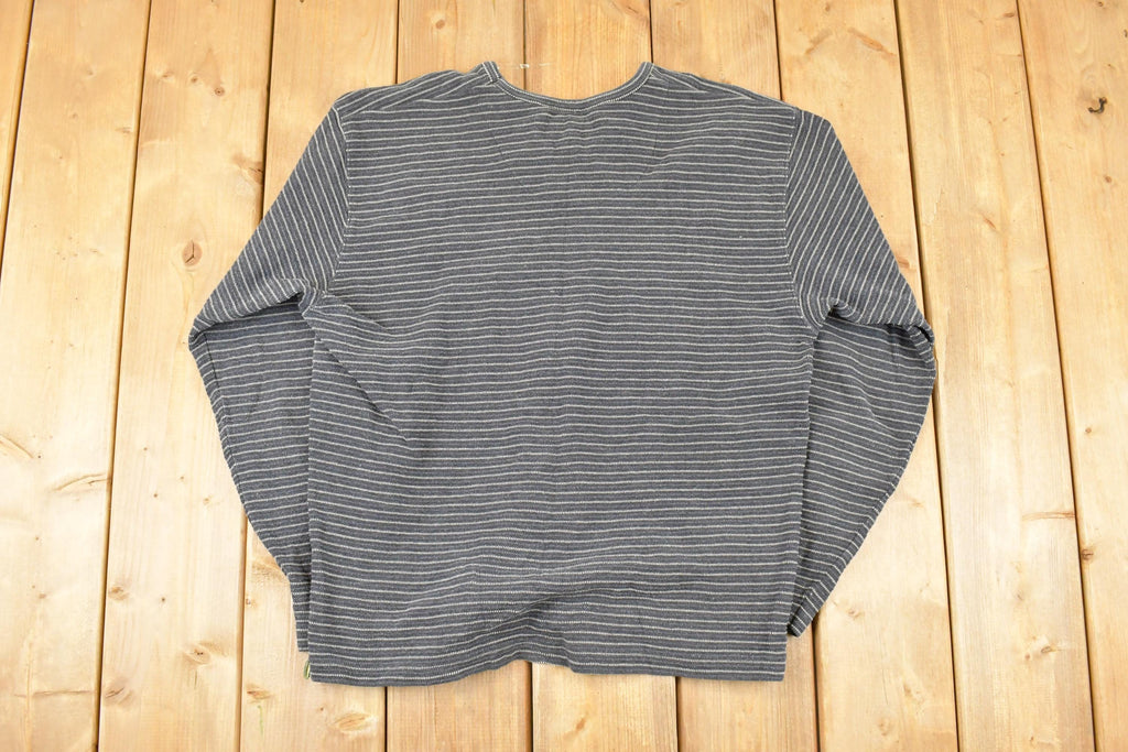 Vintage 1990s Jhane Barnes Abstract Knit Crewneck Sweater Mens M