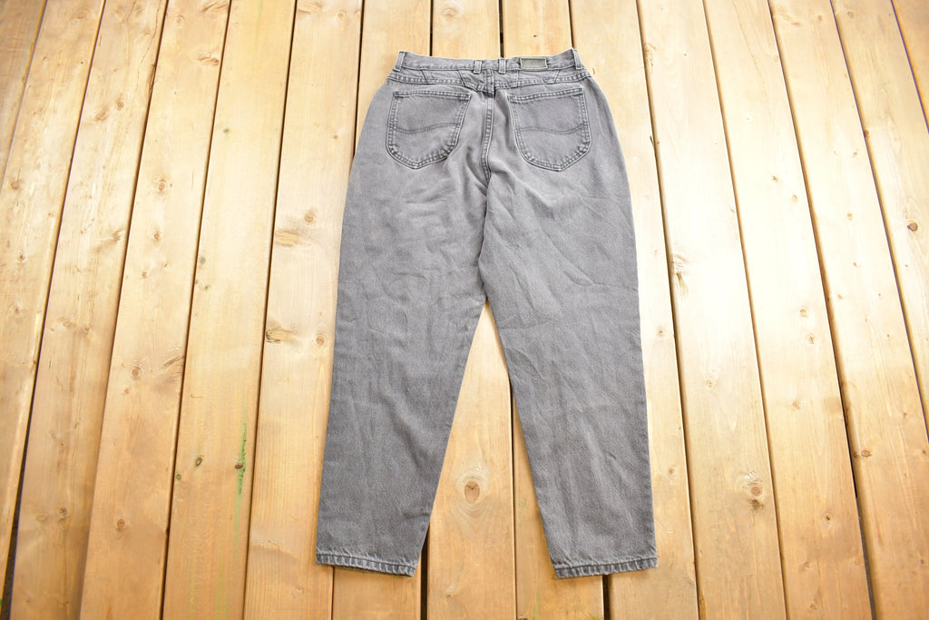 Vintage 1980s Lee Grey Denim Women's Jeans Size 29 x 25.5