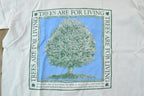 Vintage 1990s Beaver Canoe Trees Are For Living Graphic T-Shirt